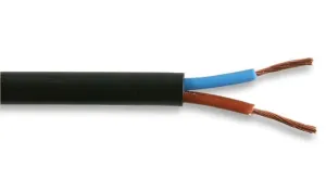 Pro Elec Pel01059 Cable H05Vv-F2 3182Y 0.75Mm Black 50M