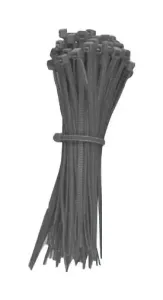 Pro Elec Pelb0165 Cable Tie, Nylon 6.6, 300Mm, Grey, Pk100