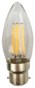 Pro Elec Pel00906 Lamp Led Candle Filament 4W 2700K B22