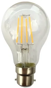 Pro Elec Pel00910 Lamp Led Gls Filament 6W 2700K B22