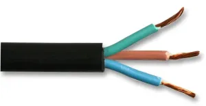 Pro Power 6001940-50M Cable Rubber H05Rr-F 3 Core 1.50Mm 50M