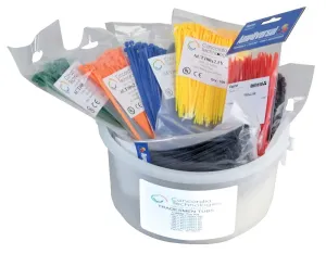 Pro Power Actkit9-1000 Cable Tie Kit 1000 Pce