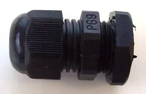 Pro Power Pg-09 Black Pg09 Cable Gland Black