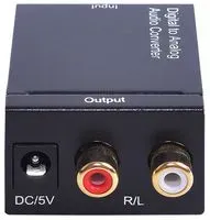 Pro Signal Psg3033 Audio Converter, R/l To Optical/coax