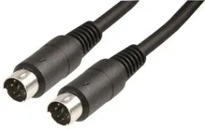 Pro Signal Psg00152 6 Pin Mini Din Plug To Plug, 3M