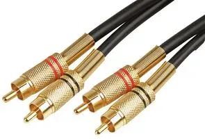 Pro Signal Psg00462 2X Phono Plugs To Plugs - 10M