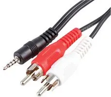 Pro Signal Psg00498 4P 2.5Mm Jack To 2X Phono, 3M