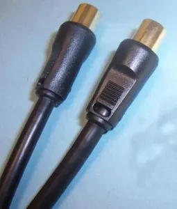 Pro Signal Psg00631 Coax Plug To Plug Lead - 1.5M Gold