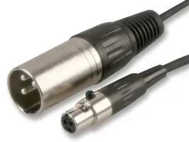 Pro Signal Psg02965 Xlr Lead, Plug To Mini Socket, 2M