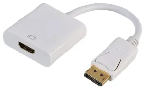 Pro Signal Psg04060 Lead Dp Male To Hdmi Female Adapter 0.2M