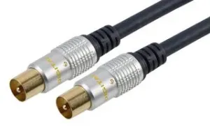 Pro Signal Psg08488 Tv Coax Plug To Plug Hq Lead 1M