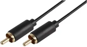 Pro Signal Psg3167-1.5M Phono Plug To Plug Lead 1.5M Black