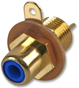 Pro Signal Av19339 Phono Socket, Chassis, Gold, Blue