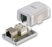 Pro Signal Psg08002 Socket,surface,rj45 Cat6,shield,x1
