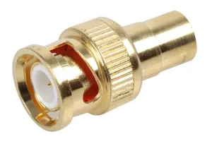 Pro Signal Psg08571 Adaptor, Phono Skt To Bnc Plug, Gold