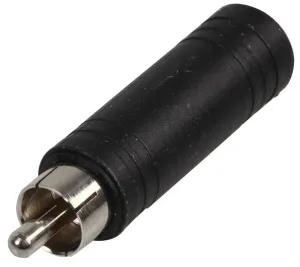Pro Signal Psg08619 Adaptor, 6.35Mm Socket To Rca Plug