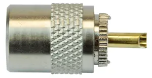 Pro Signal Rw4-002 Zinc Uhf Connector Male Zinc Rg59U
