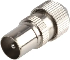Pro Signal Rw7-001 Zinc Coax Plug Male Screw Type Zinc