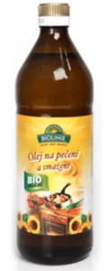 PRO-BIO, obchodní společnost s r.o. BIOLINIE Olej slunečnicový na pečení a smažení BIO 0,75 l