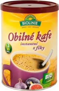 PRO-BIO, obchodní společnost s r.o. BIOLINIE instantní obilné kafe s fíky  BIO - 100 g