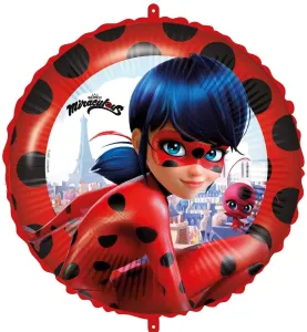 Procos Fóliový balón - Miraculous Ladybug kruh 46 cm #3977567