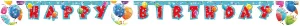 Procos Banner - Happy Birthday (Třpytivé balóny)