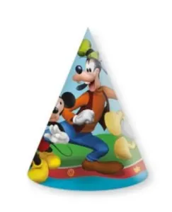 Procos Párty kloboučky Mickey Mouse Rock 6 ks #3977598