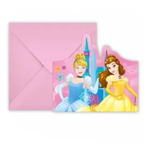 Procos Pozvánky - Disney Princezny 6 ks #3977637