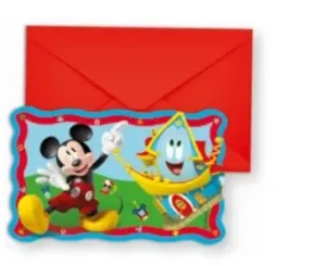 Procos Pozvánky Mickey Mouse Rock 6 ks #3977599