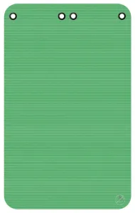 Podložka na cvičení THERA, 180 x 120 x 1,5 cm, s kroužky zelená