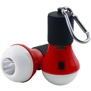 Kempingová LED svítilna KEMPY BULB II červená barva