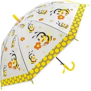 Pronett Deštník dětský s píšťalkou 104 cm včelka