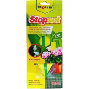 PROPHER Stopset žluté šipky proti muškám na pokojových rostlinách
