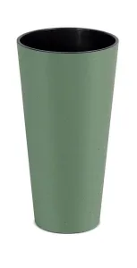 Prosperplast Květináč Tubus Slim zelený, varianta 20 cm