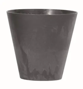 Prosperplast Květináč Tubus Small Oval tmavě šedý, varianta 30 cm