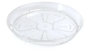Prosperplast Miska pod květináč Coubi transparentní, varianta 12 cm