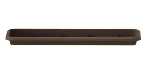 Prosperplast Miska pod truhlík UNIVERSAL tmavě hnědá, varianta 56,7 cm