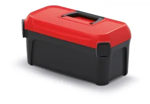 Prosperplast Kufr na nářadí SMARTTIX černo-červený, varianta 32,8 cm
