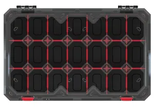 Prosperplast Organizér TITANIO 59,8 x 39 x 11 cm černo-červený