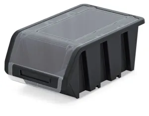 Prosperplast Úložný box TREXEN III černý, varianta 15,5 cm