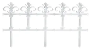 Prosperplast Plůtek zahradní Fence ART bílý 372cm