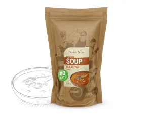 Protein&Co. Keto proteinová polévka Váha: 210 g, Vyber si z těchto lahodných příchutí: Gulášová polévka