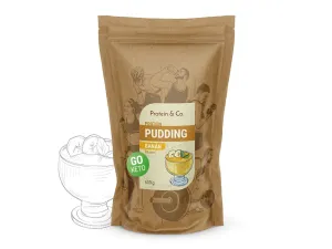 Protein & Co. Keto proteinový pudding Váha: 600 g, Vyber si z těchto lahodných příchutí: Banán