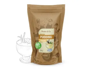 Protein & Co. Keto proteinový pudding Váha: 600 g, Vyber si z těchto lahodných příchutí: Vanilka