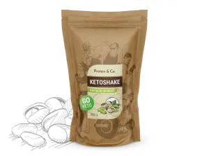 Protein&Co. Ketoshake – proteinový dietní koktejl 1 kg Váha: 1 000 g, Vyber si z těchto lahodných příchutí: Pistachio dessert