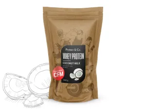 Protein&Co. WHEY PROTEIN 80 1000 g Vyber si z těchto lahodných příchutí: Coconut milk