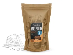 Protein & Co. Bezlaktózový CFM Whey Váha: 1 000 g, Vyber si z těchto lahodných příchutí: Chocolate brownie