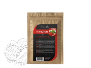 Protein & Co. Triprotein – 1 porce 30 g Vyber si z těchto lahodných příchutí: Strawberry milkshake