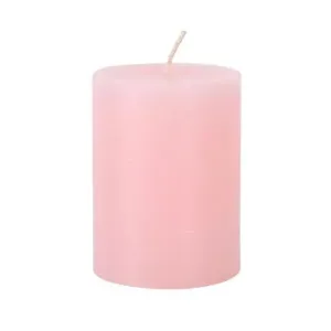 Provence Rustikální svíčka 10cm růžová