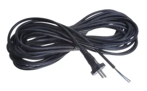 Napájecí kabel k vysavači 2 x 0,75 mm, 10 m